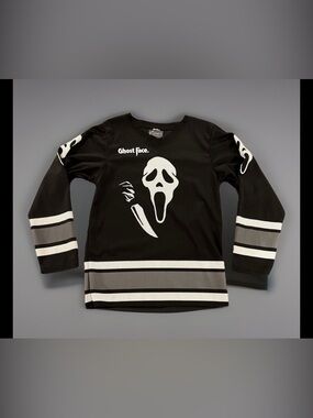 Scream GHOST FACE Hockey Jersey Size XL
